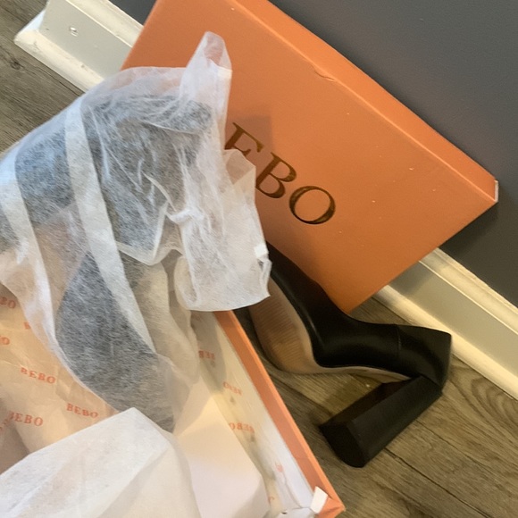 Bebo/Brinley black / size 39 /8.5 US new #flightattendant - Picture 3 of 5